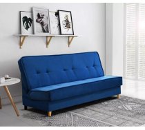 Dīvāns Riva Sofa Standard Dziļums: 91 cm, Guļamvietas platums: 122 cm, Platums: 192 cm, Augstums: 94 cm, Sēdvietas augstums: 46 cm, Sēdvietas dziļums: 56 cm, Guļamvietas garums: 190 cm, Pildījums: Wave spring atsperes + putas (porolons), Apdare: audums, Dīvāna tips: taisni dīvāni, Ar veļas kasti: 1, izvelkamie: 1, Auduma numurs: Manila 26, Izvilkšanas mehānisms: Click-Clack, Krāsa: tumši zils