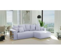 Dīvāns Napoli L Standard Dziļums: 160 cm, Guļamvietas platums: 130 cm, Platums: 260 cm, Augstums: 78 cm, Guļamvietas garums: 220 cm, Pildījums: Falista + augstas kvalitātes putas (porolons), Apdare: audums, Ar papildu spilveniem: 1, Dīvāna tips: stūra dīvāni, Ar veļas kasti: 1, izvelkamie: 1, Auduma numurs: Paros 05, Krāsa: gaiši pelēks