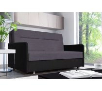 Dīvāns Americano 171 standard Dziļums: 95 cm, Guļamvietas platums: 132 cm, Platums: 142 cm, Augstums: 86 cm, Sēdvietas augstums: 37 cm, Sēdvietas dziļums: 60 cm, Guļamvietas garums: 197 cm, Pildījums: Falista + augstas kvalitātes putas (porolons), Apdare: audums, Ar papildu spilveniem: 1, Dīvāna tips: taisni dīvāni, Ar veļas kasti: 1, izvelkamie: 1, Auduma numurs: Soro 97 + Soro 100, Izvilkšanas mehānisms: Automāts DL, Krāsa: tumši pelēks + melns