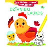 Līmē uzlīmes, izkrāso un mācies! Dzīvnieki laukos