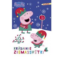 Peppa Pig. Krāsainie Ziemassvētki. Ar uzlīmēm