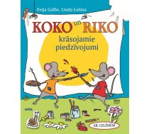 Koko un Riko krāsojamie piedzīvojumi (ar uzlīmēm)