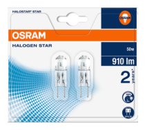 SPULDZE OSRAM HALOSTAR 50W GY6.35 BLISTERS