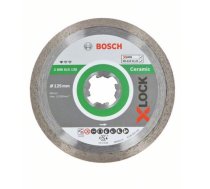 X-LOCK dimanta disks keramikai 125x22.23x1.6x7mm, BOSCH 2608615138