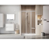 Ravak Dušas durvis trīsdaļīgas bīdāmas ASDP3-100 198 balts+polistirols Pearl, 00VA01R211