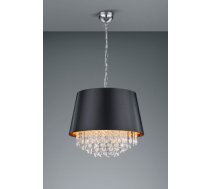 TRIO Griestu lampa LORELEY 40W 3xE14 melns 309300302