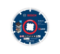 X-LOCK dimanta disks metālam 125mm, BOSCH 2608900533