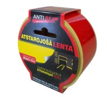 Atstarojoša lente auto sarkana 50mm x 10m ANTISLIP