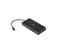 HP Travel Hub - port replicator - USB-C - VGA, HDMI 1C1Y5AA
