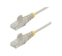 StarTech.com 50cm Slim LSZH CAT6 Ethernet Cable, 10 Gigabit Snagless RJ45 100W PoE Patch Cord, CAT 6 10GbE UTP Network Cable w/Strain Relief, Grey, Fluke Tested/ETL, Low Smoke Zero Halogen     - Category 6 - 28AWG (N6PAT50CMGRS) - patch cable - 50 cm - grey (N6PAT50CMGRS StarTech.com)