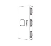 Baseus - video/audio splitter/switch - matrix, 2-in-1 or 1-in-2 - 2 ports CAHUB-BC0G