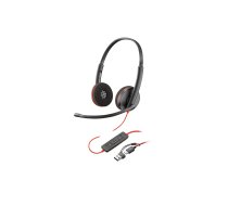 HP Poly Blackwire 3225 - headset - USB, 3.5 mm jack 80S11AA
