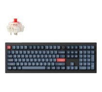 Keychron V6 Max - keyboard - QMK/VIA, custom mechanical - 100% full size - with knob - carbon black Input Device V6M-D1