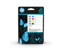 HP 950/951 - 4-pack - black, yellow, cyan, magenta - original - ink cartridge 6ZC65AE#301