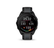 Garmin Forerunner 165 Music - black - sport watch with band - slate grey - 4 GB 010-02863-30