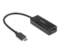 StarTech USB C to DisplayPort Adapter, 8K/5K/4K USB Type C to DP 1.4 Alt Mode Video Converter, HBR3/DSC/HDR, 8K 60Hz, Thunderbolt 3 Compatible DisplayPort 1.4 Monitor Display Adapter - 8K USB-C to DP Adapter (CDP2DP14B) - DisplayPort adapter - USB-C to Di CDP2DP14B