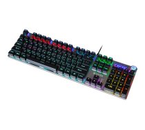 iBOX AURORA K-3 - keyboard - QWERTY - black, silver Input Device IKGMK3