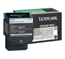 Lexmark - Extra High Yield - black - original - toner cartridge - LCCP, LRP (C544X1KG Lexmark)