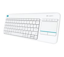 Logitech Wireless Touch Keyboard K400 Plus - keyboard - US International - white Input Device (920-007146 Logitech)