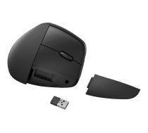 HP 925 - vertical mouse - Bluetooth 5.3, 2.4 GHz - black (6H1A5AA#ABB HP Inc.)