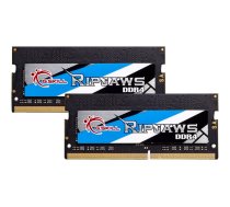 G.Skill Ripjaws - DDR4 - kit - 16 GB: 2 x 8 GB - SO-DIMM 260-pin - 2666 MHz / PC4-21300 - unbuffered (F4-2666C19D-16GRS G.Skill)