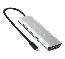 j5create JCD403-N - docking station - USB-C / USB4 / Thunderbolt 3 / Thunderbolt 4 - HDMI - 1GbE, 2.5GbE (JCD403-N j5create)