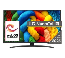 LG 43NANO81A3A Nano81 Series - 43" LED-backlit LCD TV - 4K 43NANO81A3A.AEU