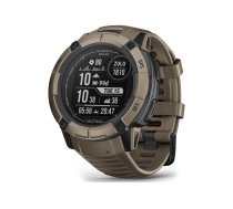 Garmin Instinct 2X Solar Tactical Edition - fiber-reinforced polymer - Yes smart watch with band - 64 MB - coyote tan 010-02805-02