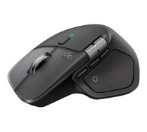 Logitech MX Master 4 for Mac - mouse - Bluetooth, 2.4 GHz - space black 910-007577