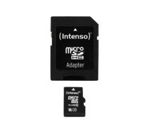 Intenso Class 10 - flash memory card - 16 GB - microSDHC 3413470