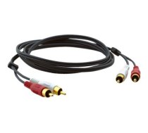 Kramer C-2RAM/2RAM Series C-2RAM/2RAM-10 - audio cable - 3 m (95-0202010 Kramer Electronics)