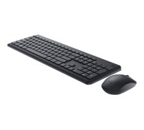 Dell Keyboard and Mouse KM3322W - keyboard and mouse set - QWERTY - US International - black Input Device 580-AKFZ