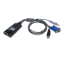 Eaton Tripp Lite Series USB Server Interface Unit Virtual Media & CAC B064 Cat5 KVM TAA - KVM / USB extender - TAA Compliant B055-001-UV2CAC
