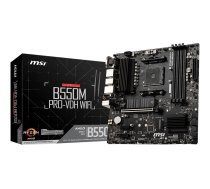 MSI B550M PRO-VDH WIFI - motherboard - micro ATX - Socket AM4 - AMD B550 (7C95-001R)