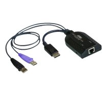 ATEN KA7169 DisplayPort USB Virtual Media KVM Adapter Cable with Smart Card Reader (CPU Module) - KVM / audio extender KA7169-AX