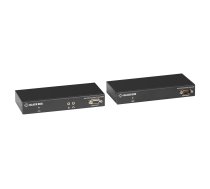 Black Box KVX Series - Extender Kit - KVM / audio / serial / USB extender - 100Mb LAN, 1GbE - TAA Compliant KVXLCF-100-SFPBN3-R2