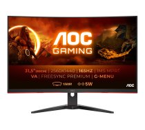 AOC Gaming CQ32G2SE/BK - LED monitor - curved - 32" (CQ32G2SE/BK AOC)