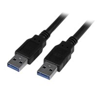 StarTech 3m 10 ft USB 3.0 Cable - A to A - M/M - Long USB 3.0 Cable - USB 3.1 Gen 1 (5 Gbps) (USB3SAA3MBK) - USB cable - USB Type A to USB Type A - 3 m USB3SAA3MBK