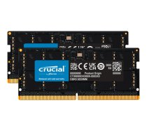 Crucial - DDR5 - kit - 96 GB: 2 x 48 GB - SO-DIMM 262-pin - 5600 MHz / PC5-44800 CT2K48G56C46S5