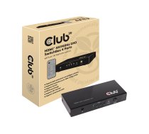Club 3D SenseVision CSV-1370 - video/audio switch - 4 ports CSV-1370
