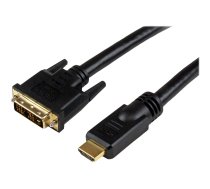 Startech 10m HDMI to DVI-D Cable - M/M - 10m DVI-D to HDMI - HDMI to DVI Converters - HDMI to DVI Adapter (HDDVIMM10M) - adapter cable - HDMI / DVI - 10 m HDDVIMM10M