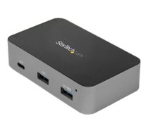 Startech 4-Port USB C Hub - USB 3.1 Gen 2 (10Gbps) - 3x USB-A & 1x USB-C - Powered - Universal Power Adapter Included (HB31C3A1CS) - hub - 4 ports HB31C3A1CS