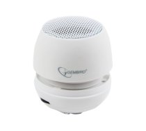 Gembird SPK-103-W - speaker - for portable use SPK-103-W
