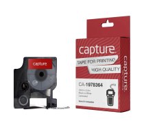 Capture - label tape - laminated - 1 cassette(s) - Roll (1.2 cm x 5.5 m) (alternative for: DYMO 1978364) (CA-1978364 Capture)