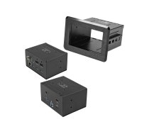 Startech Conference Room Docking Station, Universal Laptop Dock, 4K HDMI, 60W Power Delivery, USB Hub, GbE, Audio, In-Table Connectivity Box For Huddle/Boardroom Collaboration Space - For Teams & Zoom Calls - docking station - USB-C / USB 3.0 - HDMI - 1Gb KITBZDOCK