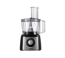 Bosch MultiTalent 3 MCM3401M - food processor - 800 W - brushed stainless steel/black MCM3401M