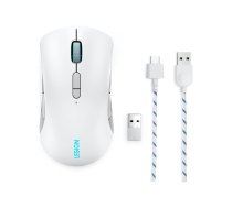 Lenovo Legion M600 Gaming Mouse - mouse - 2.4 GHz, USB 2.0, Bluetooth 5.0 - black (chassis), stingray (top) GY51C96033