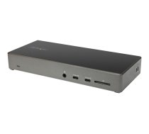 Startech USB C Dock - Triple 4K Monitor USB Type-C Docking Station - 100W Power Delivery - DP 1.4 Alt Mode & DSC, 2x DisplayPort 1.4/HDMI 2.0 - 6xUSB (2x 10Gbps) - Windows/Chrome - docking station - USB-C - HDMI, 2 x DP - 1GbE DK31C2DHSPDUE