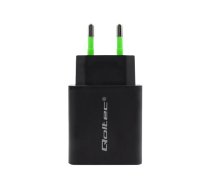 Qoltec Mains charger power adapter - USB, USB-C - 18 watt 51713