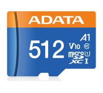 ADATA Premier UHS-I - flash memory card - 512 GB - microSDXC UHS-I AUSDX512GUICL10A1-RA1